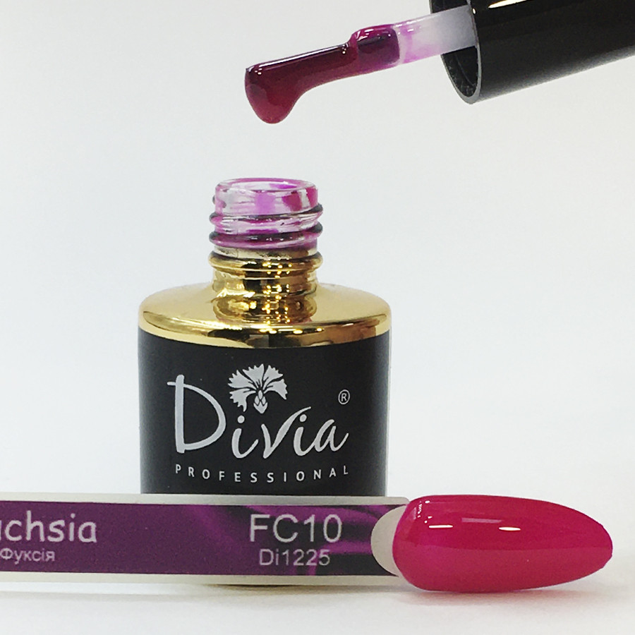 Divia гель лак Fuchsia Di1225 [FC10], 8 мл