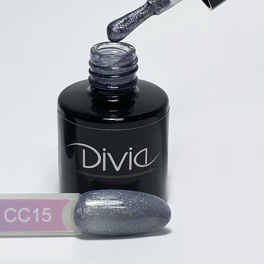 Divia гель лак Crystal Cat's Eye Di520 [CC15], 8 мл