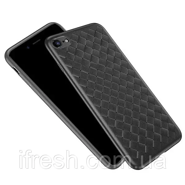 Чохол Baseus для iPhone 6S Plus / 6 Plus BV Weaving Case, Black (WIAPIPH6P-BV01)