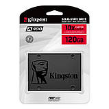 Накопичувач SSD 120 GB Kingston SSDNow A400 2.5" SATAIII TLC (SA400S37/120G), фото 2