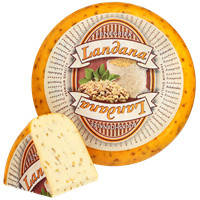 Сыр с пажитником "Fenegriek Landana" 50% голова 4 kg