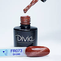 Divia FR073 Frozen гель лак кішка, 8 мл
