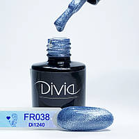 Divia FR038 Frozen гель лак кішка, 8 мл