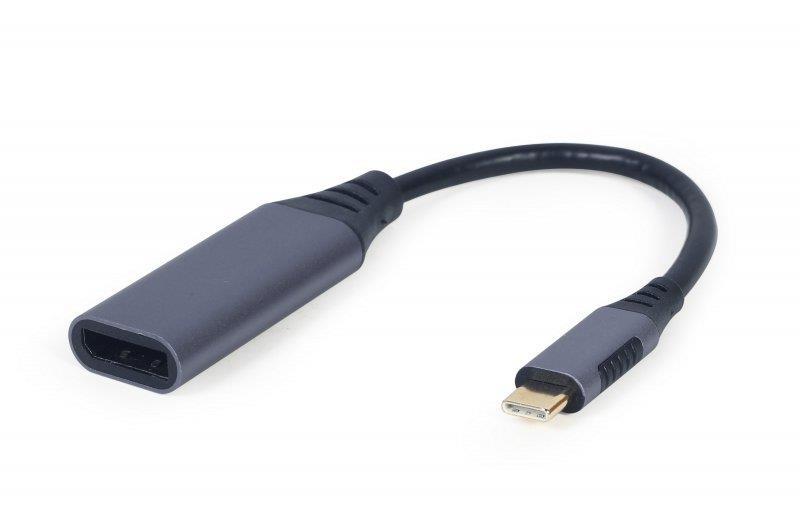 Адаптер Cablexpert (A-USB3C-DPF-01) USB-З-DisplayPort, 0.15 м