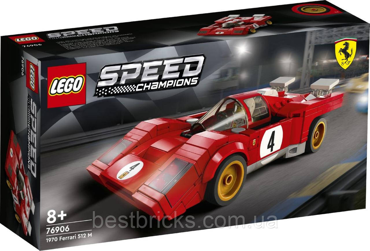 Lego Speed Champions 1970 Ferrari 512 M 76906, фото 1