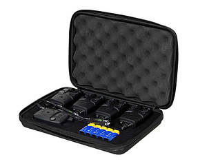 Набір електронних сигналізаторів клювання Carp Pro Ram XD Bite Alarm 4+1