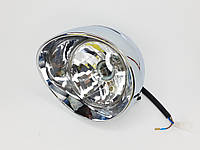 Фара с браком на мотоцикл чоппер Chrome с уценкой (есть брак)