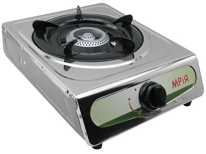 Газова плита Superplast CA-GS38 (1 конфорка,нержавіюча сталь,п'єзопідпал)