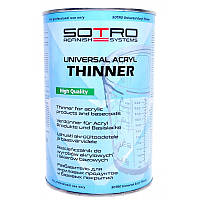 Розчинник для акрилових продуктів універсальний SOTRO (Acryl Thinner), 1л