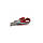 Ножиці канцелярські 21 см Axent Duoton Soft, 6102 сіро-чорні, фото 3
