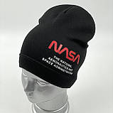 ОПТ, трикотажна шапочка для хлопчика «NASA», фото 2