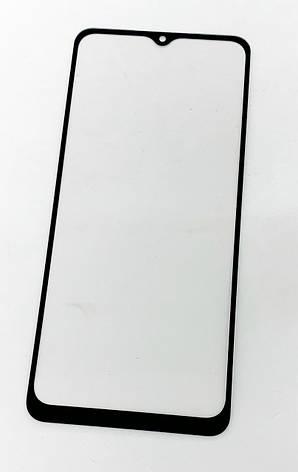 Скло дисплея для Samsung A022F Galaxy A02/A125/M217, чорне, з OCA-плівкою, оригінал (Китай) з олеофобним, фото 1