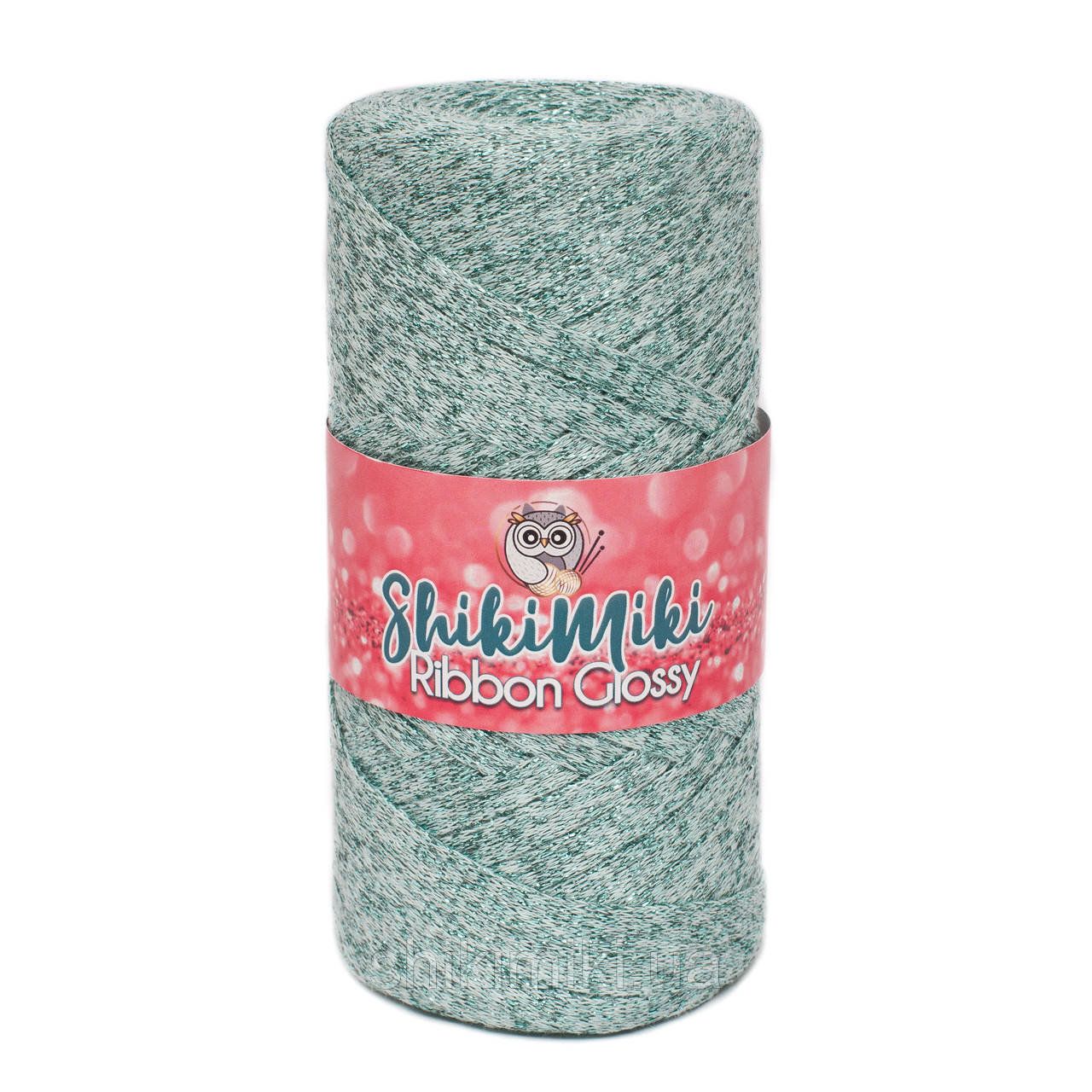Трикотажний плоский шнур Ribbon Glossy, колір Топаз