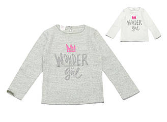 Джемпер для дівчинки з довгим рукавом, малюнок Корона, Breeze