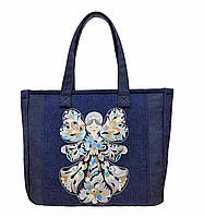 Сумка с вышивкой Янгол Зима