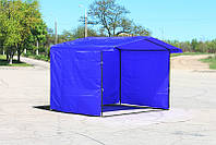 Тент на торговую палатку «Люкс» 2х2 м Синий