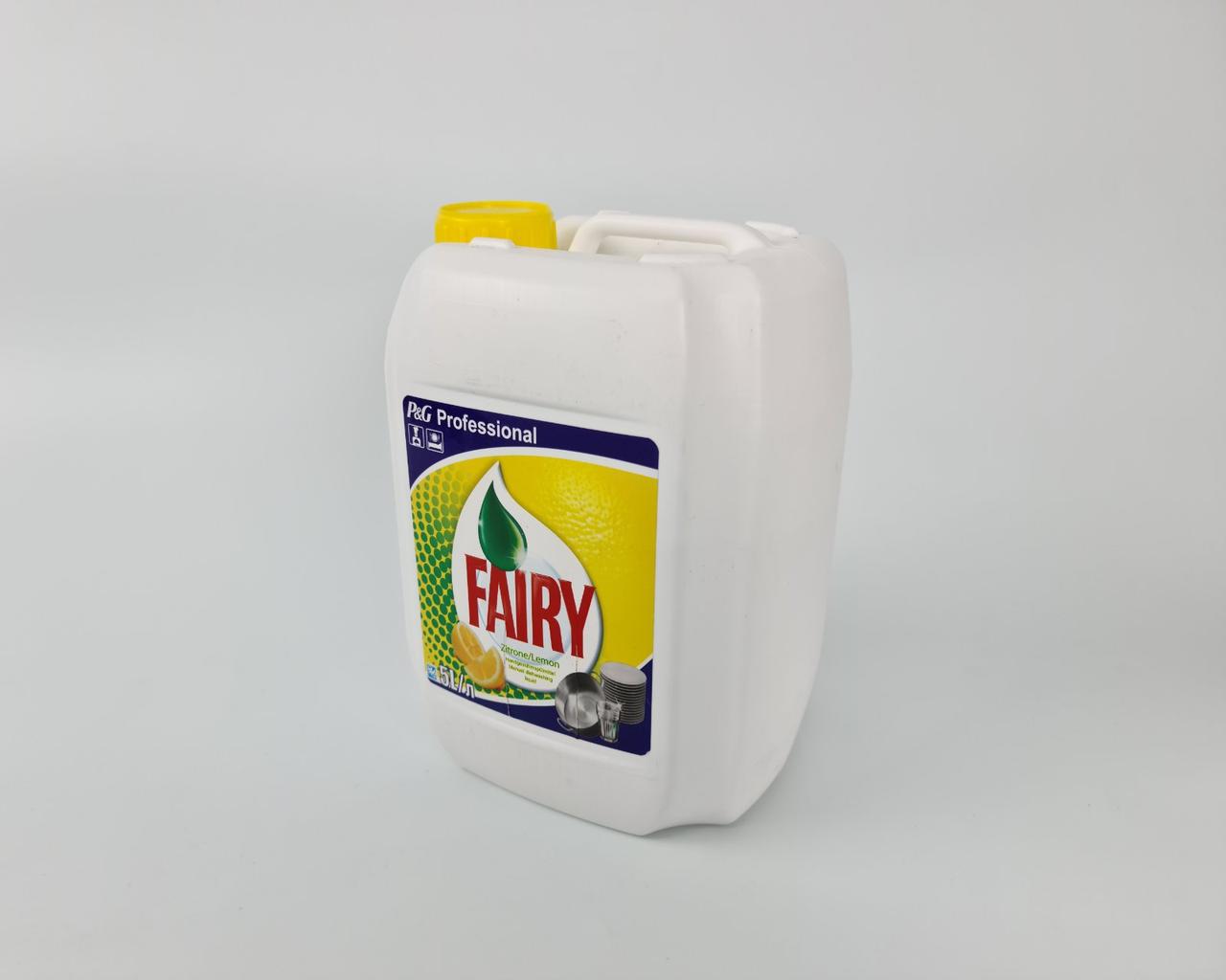 Рідина для миття посуду 5 літра "Фейрі" Лимон (1 шт), фото 1