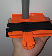 Контурная линейка 60мм (увеличенная ширина), трафарет для обведения контура профиля (146мм)