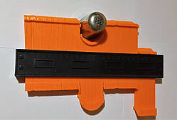 Контурна лінійка, шириною робочої поверхні 60мм.(збільшена ширина), трафарет для обведення контуру профілю.