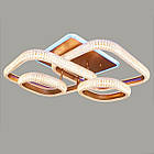 Світлодіодна LED люстра 120 Вт з пультом управління і підсвічуванням основи D-MX77117/2+2G LED3C, фото 2