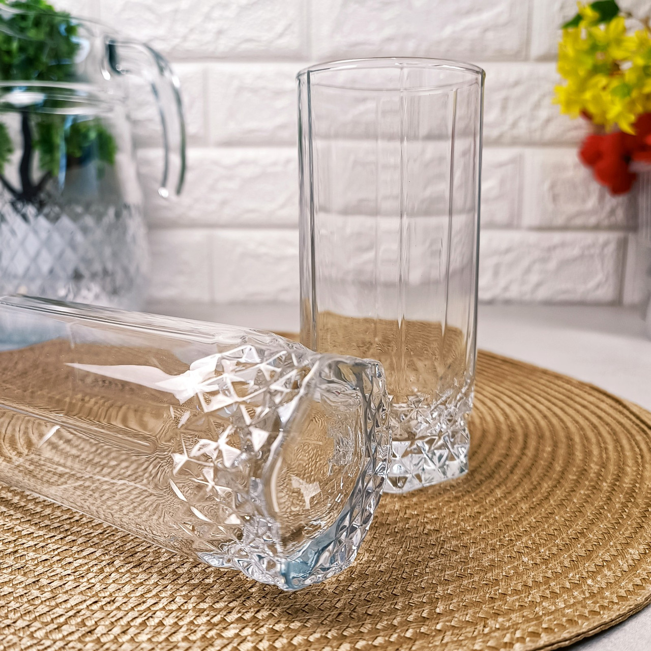 Набір склянок з прозорого скла Pasabahce Вальс 300мл*6шт