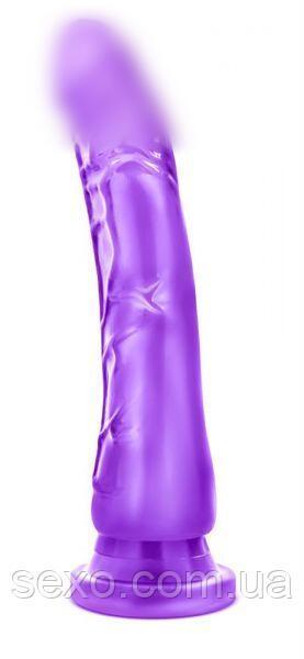 Фалоїмітатор B YOURS SWEET N HARD 6 PURPLE, 20х4 см., фото 1