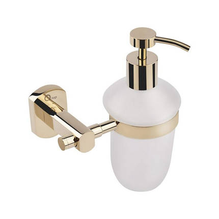 Дозатор для рідкого мила Qtap Liberty ORO 1152, фото 2