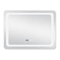 Дзеркало Qtap Mideya 800х600 (DC-F908) з LED-підсвіткою й антизапотіванням QT2078F908W, фото 3