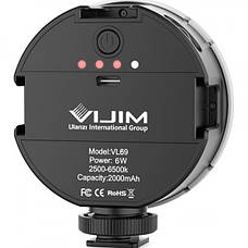 Лампа для відеочату Ulanzi VIJIM VL69 Kit, фото 4