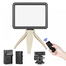 Світлодіодна панель настільна зі штативом Beike QZSD LED128B, фото 3