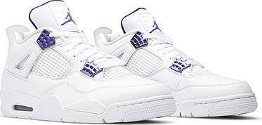 Кросівки Nike Air Jordan 4 Retro Metallic Purple - CT8527-115, фото 3