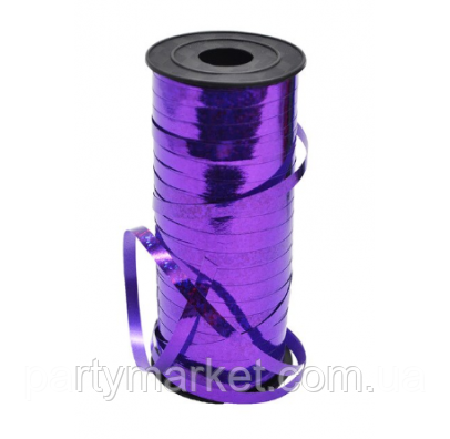 Лента голографическая фиолетовая 100м 45007 - фото 1 - id-p1587253897