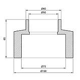 Муфта PPR Thermo Alliance 75х50, фото 2