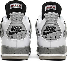 Кросівки Nike Air Jordan 4 Retro White Cement - 840606-192, фото 4