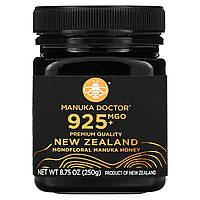 Manuka Doctor, Монофлорный мед манука, MGO 925+, 250 г (8,75 унции) - Оригинал