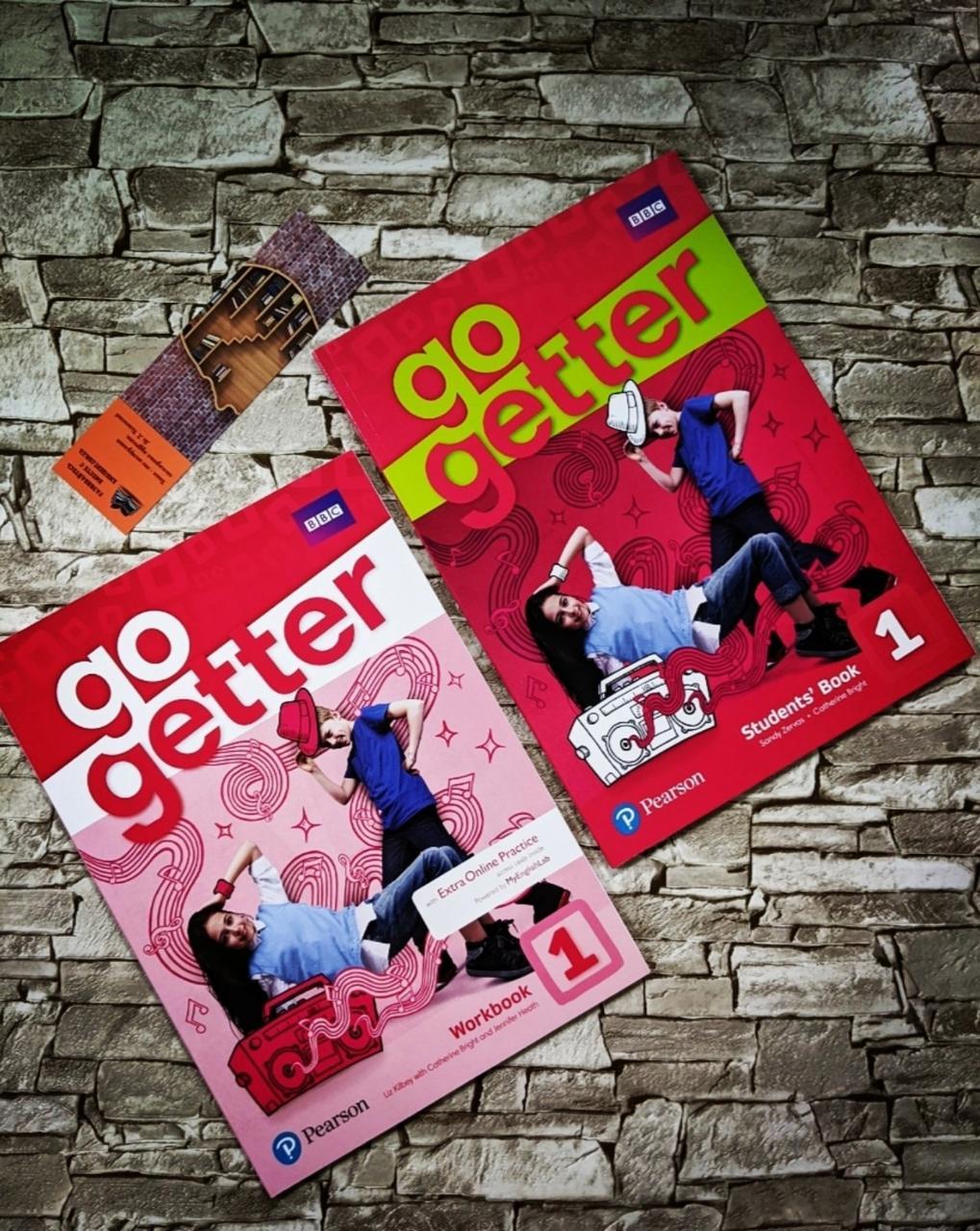 Набір книг "GoGetter 1 student's Book & Workbook" Pearson Англійська для підлітків