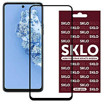 Закаленное защитное стекло SKLO 3D Full Glue для TECNO Camon 17P | толщина 0.33 мм Черный