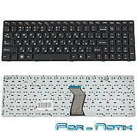 Клавиатура для ноутбука LENOVO (G570, G575, G770, G780, Z560, Z565) rus, black, black frame