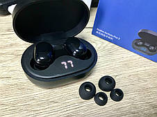 Бездротові навушники TWS Xiaomi Redmi AirDots Pro 3 матові чорні, фото 3