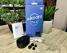 Бездротові навушники TWS Xiaomi Redmi AirDots Pro 3 матові чорні, фото 2