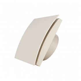 Дизайнерський вентилятор 90м.куб. Mmotors MMP 100 у ванну ультратонкий бежевий пластик