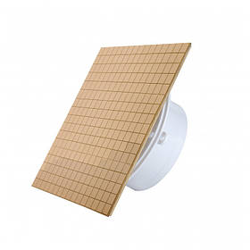 Дизайнерський вентилятор 90м.куб. Mmotors MMP 100 у ванну ультратонке скло мозаїка золото