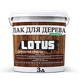 Лак акриловий для дерева LOTUS безбарвний глянсовий, 0.5 л, фото 9