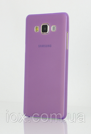 Фіолетовий пластиковий чохол для Samsung Galaxy A3