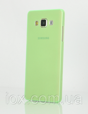 Зелений пластиковий чохол для Samsung Galaxy A3
