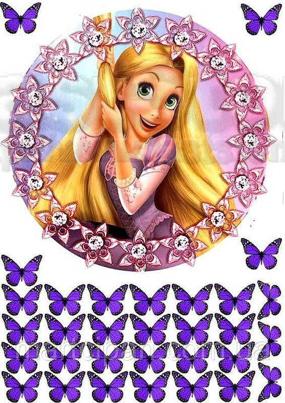 Принцеси 9 Вафельна картинка , фото 1