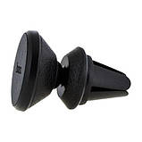Автотримач Hoco CA81 Ligue Air vent magnetic car holder Black, фото 3