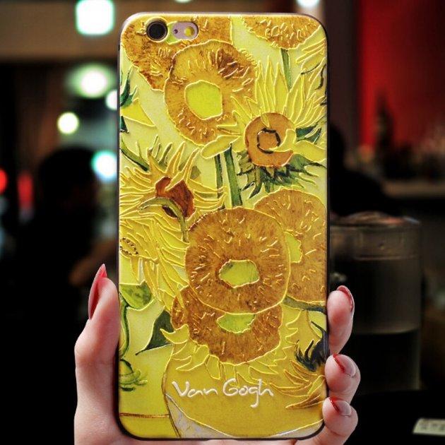 Чохол панель для Apple iPhone 7 Plus, 8 Plus Alitek Art Вінсент Ван Гог Соняшники
