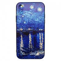 Чохол для Apple iPhone X, Xs Alitek Art Ван Гог Зіркова ніч над Роною