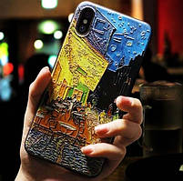 Чохол накладка для Apple iPhone X/Xs Alitek Art Ван Гог Нічна тераса кафе